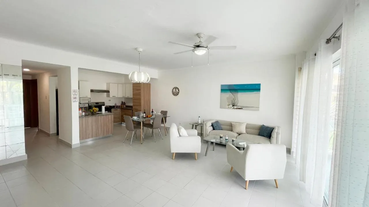 Precioso Apartamento A Solo Pasos De La Playa Punta Cana Dominicaanse Republiek