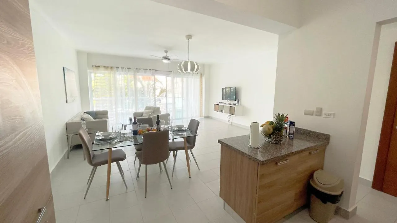 Precioso Apartamento A Solo Pasos De La Playa Punta Cana